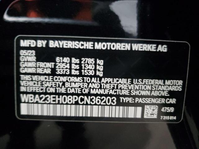 VIN WBA23EH08PCN36203 2023 BMW 7 Series, 740 I no.12