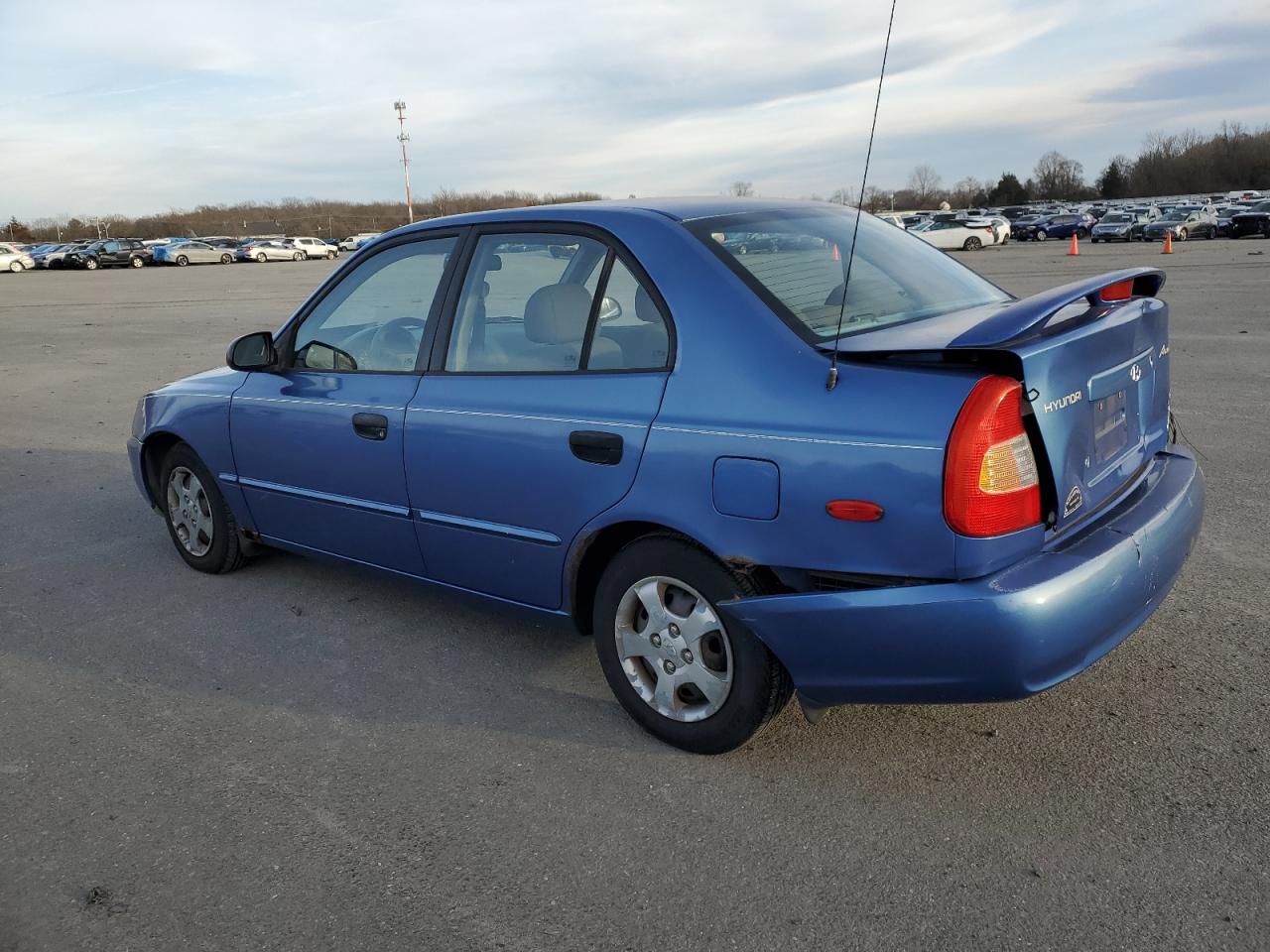 Lot #2887755744 2001 HYUNDAI ACCENT GL