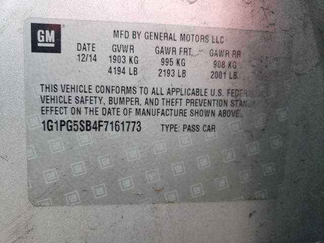 2015 CHEVROLET CRUZE LTZ - 1G1PG5SB4F7161773