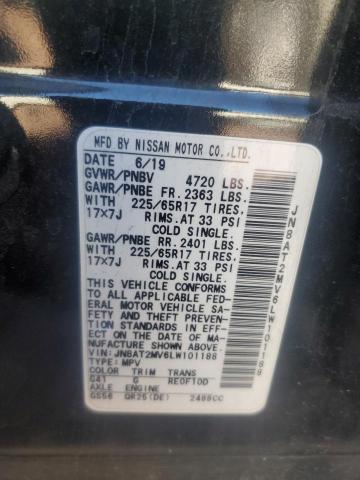 2020 NISSAN ROGUE S - JN8AT2MV6LW101188