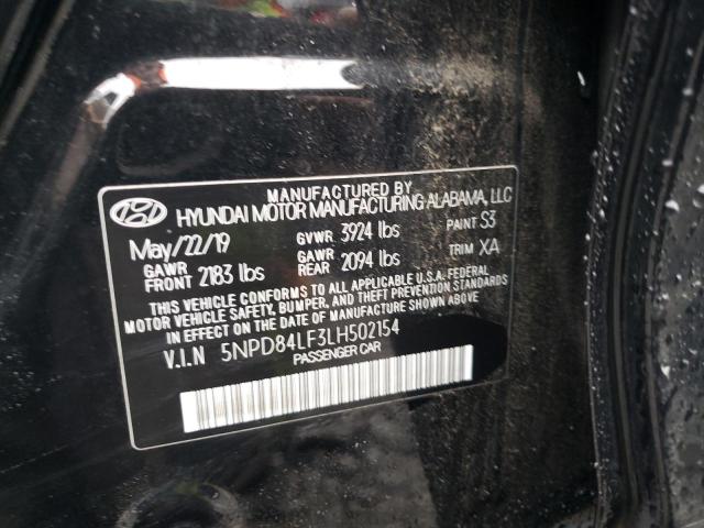 5NPD84LF3LH502154 | 2020 HYUNDAI ELANTRA SE