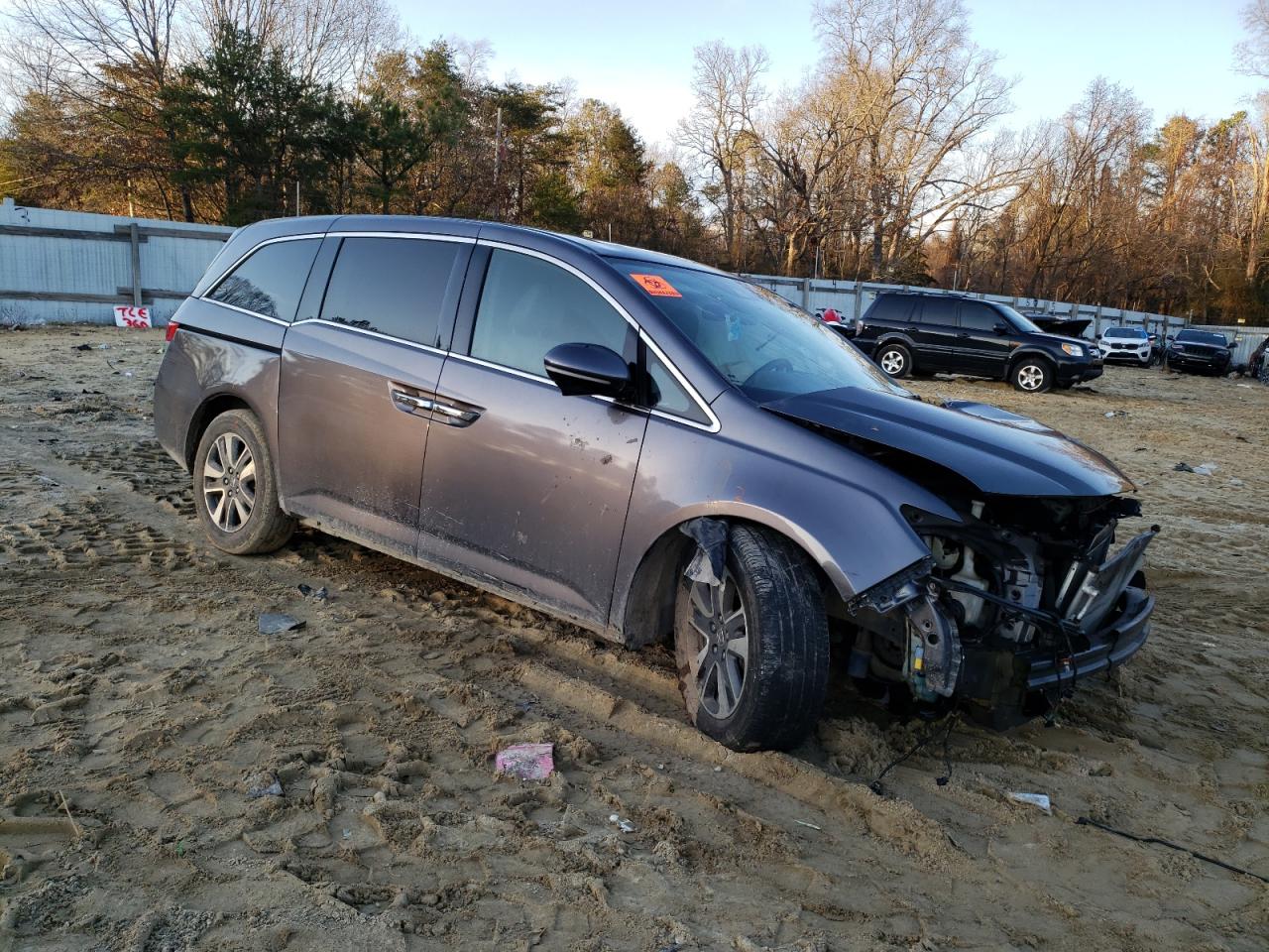 Lot #2905085199 2015 HONDA ODYSSEY TO