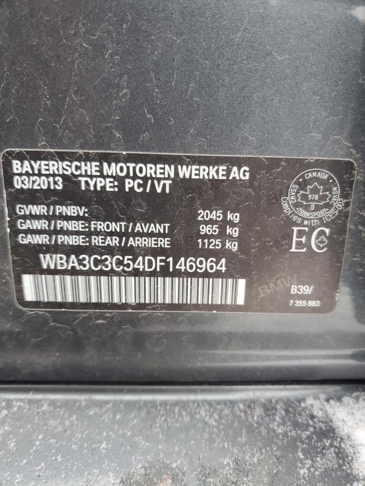 WBA3C3C54DF146964 2013 BMW 320 I xDrive