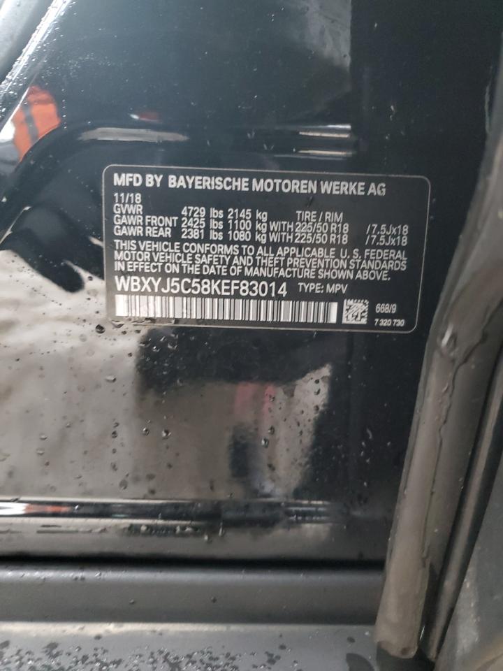 WBXYJ5C58KEF83014 2019 BMW X2 xDrive28I