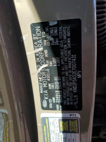 KNDJP3A52E7007431 | 2014 KIA SOUL +