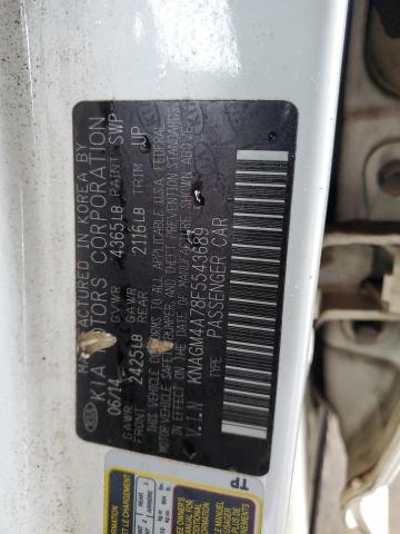 2015 KIA OPTIMA LX - KNAGM4A78F5543689