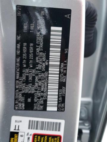 VIN 5TDBZRBH4MS547880 2021 Toyota Highlander, L no.14