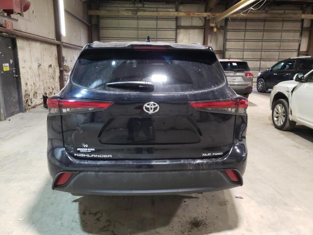 VIN 5TDHZRBH7MS145040 2021 Toyota Highlander, Xle no.6