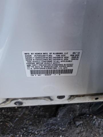 VIN 5FRYD4H81EB001982 2014 Acura MDX, Advance no.12