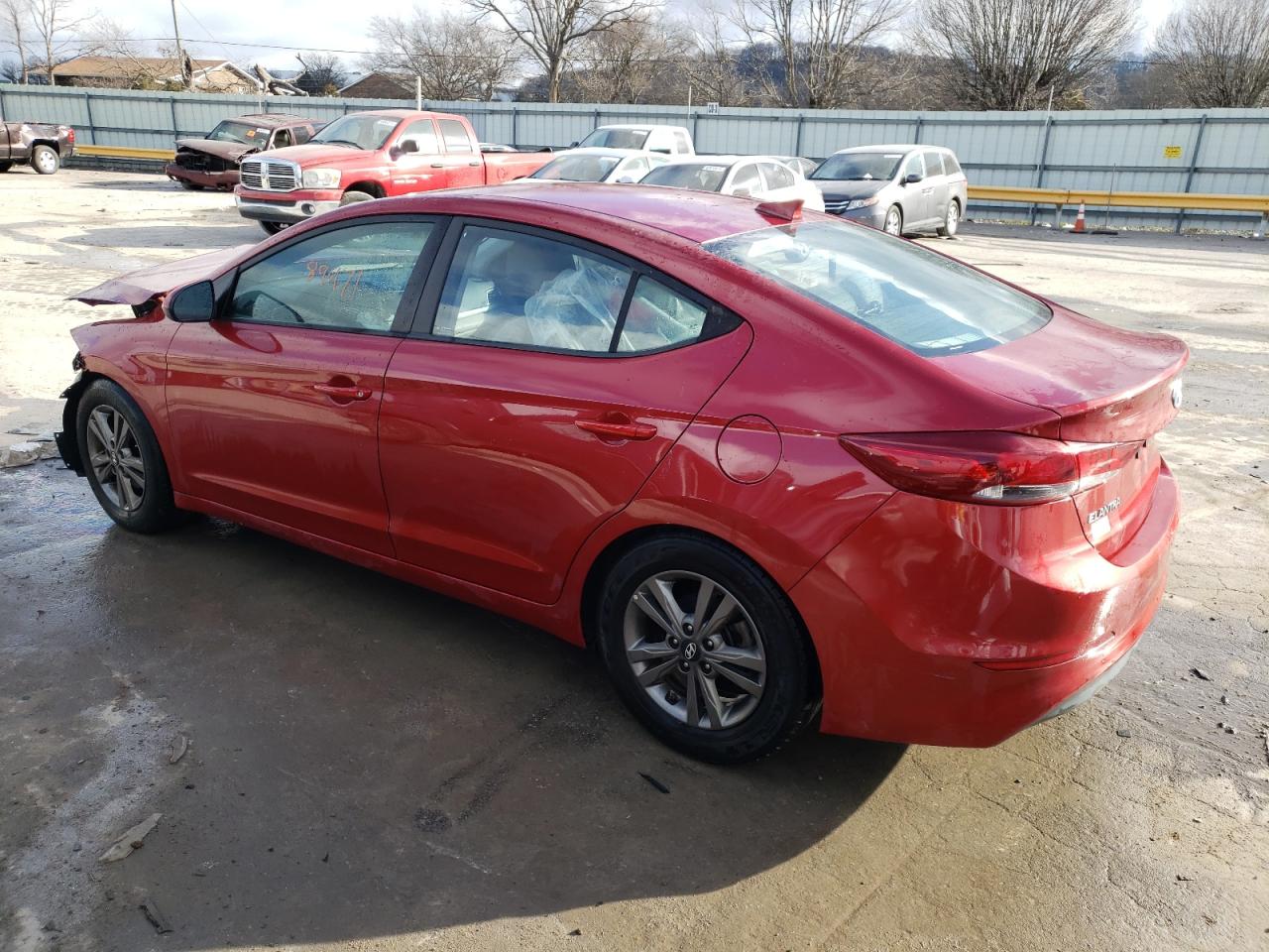 2018 Hyundai Elantra Sel vin: 5NPD84LF2JH232122