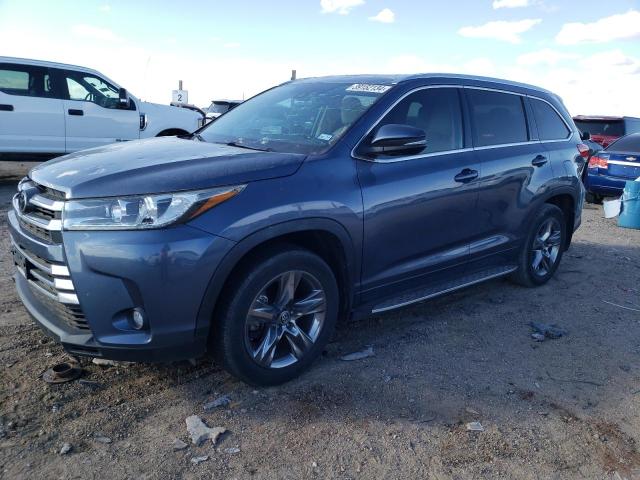 VIN 5TDYZRFH0KS341439 2019 Toyota Highlander, Limited no.1