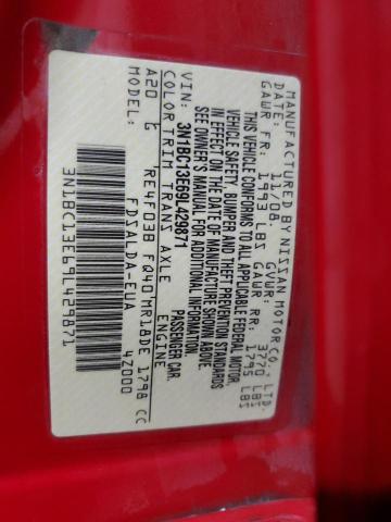 2009 Nissan Versa S VIN: 3N1BC13E69L429871 Lot: 39652694