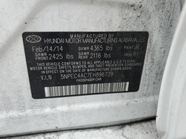 5NPEC4AC7EH896739 | 2014 HYUNDAI SONATA SE