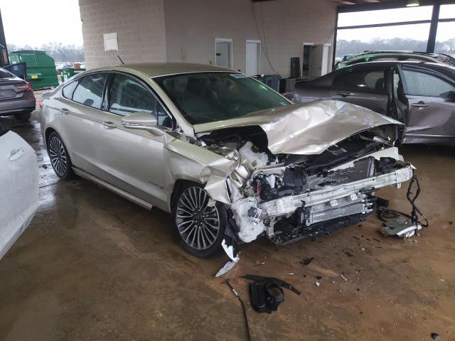 Lot #2473611241 2017 FORD FUSION TIT salvage car