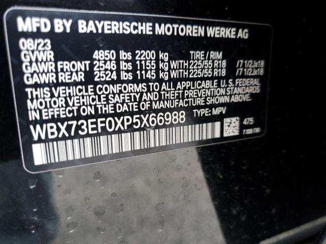 WBX73EF0XP5X66988 | 2023 BMW X1 XDRIVE2