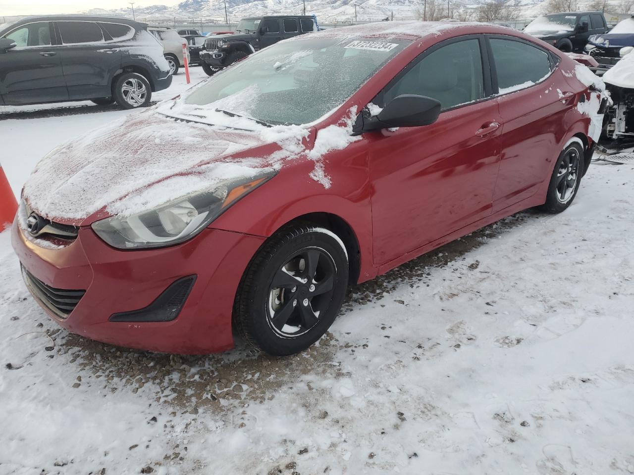 KMHDH4AE6EU203160 2014 Hyundai Elantra Se