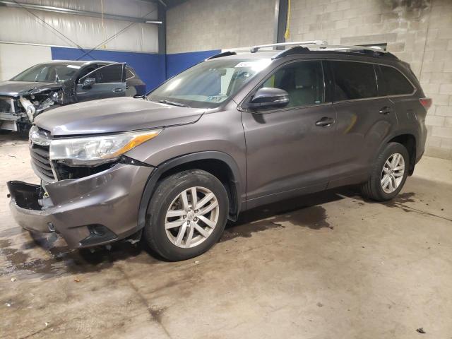 VIN 5TDBKRFH8FS144082 2015 Toyota Highlander, LE no.1