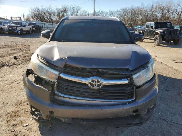 VIN 5TDKKRFH9ES030851 2014 Toyota Highlander, Xle no.5