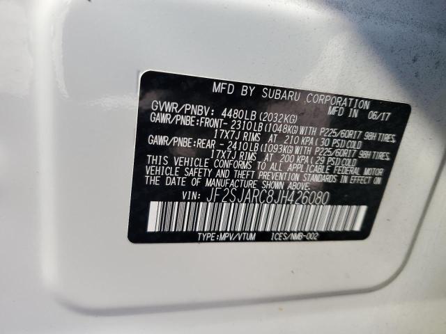 JF2SJARC8JH426080 | 2018 SUBARU FORESTER 2