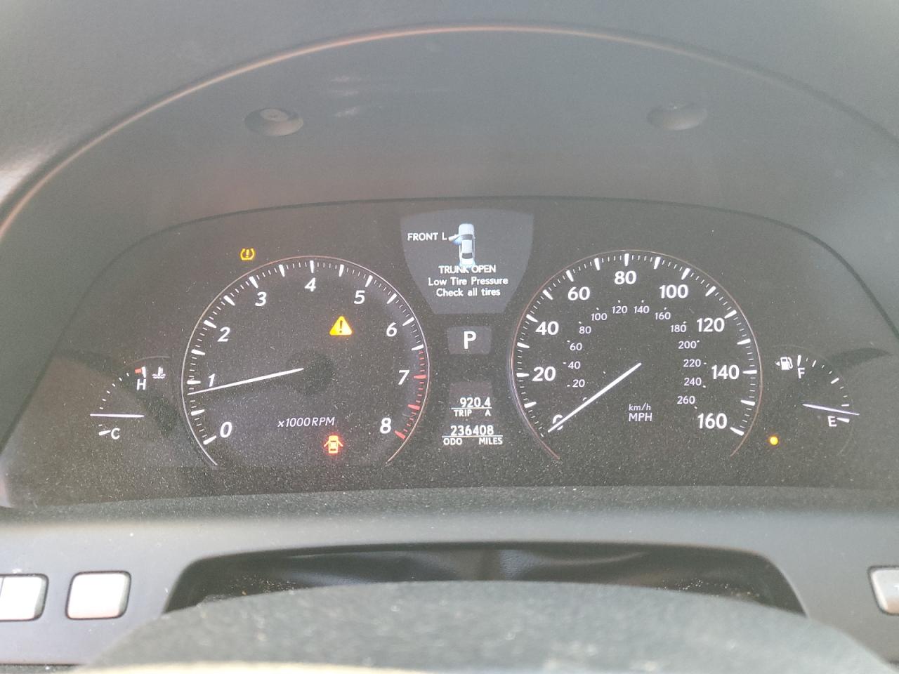 JTHGL46F785027430 2008 Lexus Ls 460L