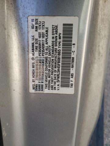 5FNRL5H45FB081865 | 2015 HONDA ODYSSEY EX