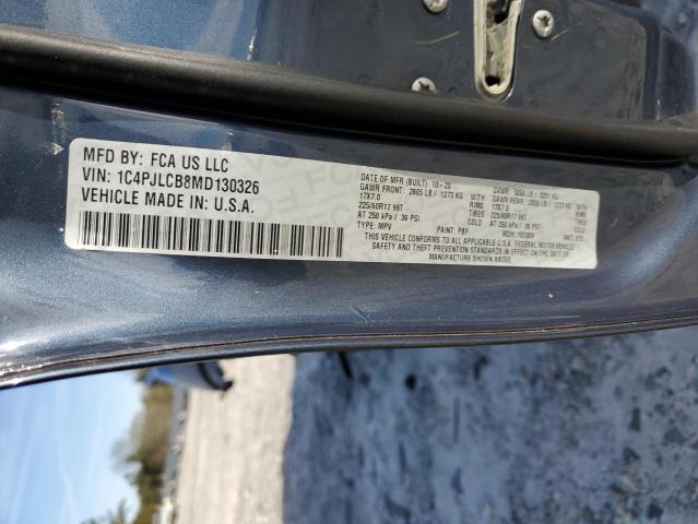 2021 JEEP CHEROKEE L - 1C4PJLCB8MD130326