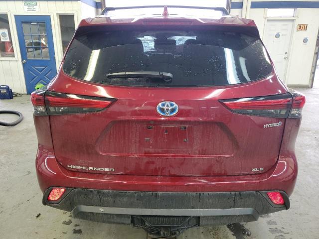 VIN 5TDKBRCH5PS124524 2023 Toyota Highlander, Hybri... no.6