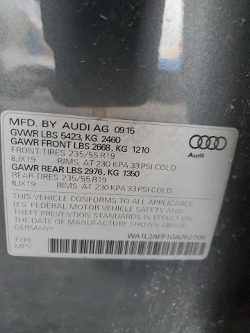 WA1L2AFP1GA052706 2016 AUDI Q5 - Image 12