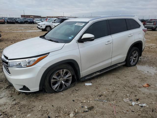 VIN 5TDKKRFH5FS114733 2015 Toyota Highlander, Xle no.1