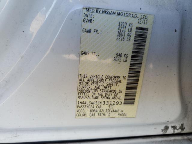 Image 12 of 2014 Nissan Altima salvage vehicle - Lot #38937374 at Copart