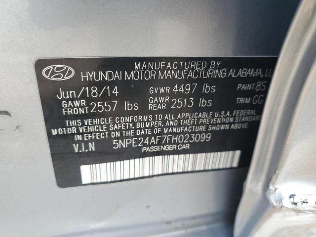 5NPE24AF7FH023099 | 2015 HYUNDAI SONATA SE