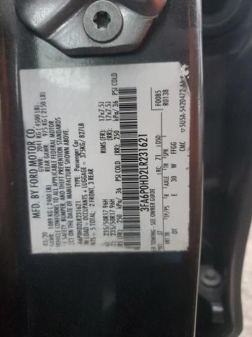 3FA6P0HD2LR231621 2020 FORD FUSION - Image 12