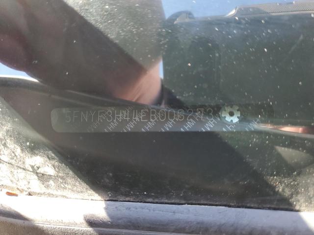 5FNYF3H44EB006273 Honda Pilot Ex