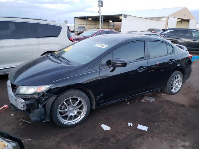 Lot #2492287070 2015 HONDA CIVIC SE salvage car