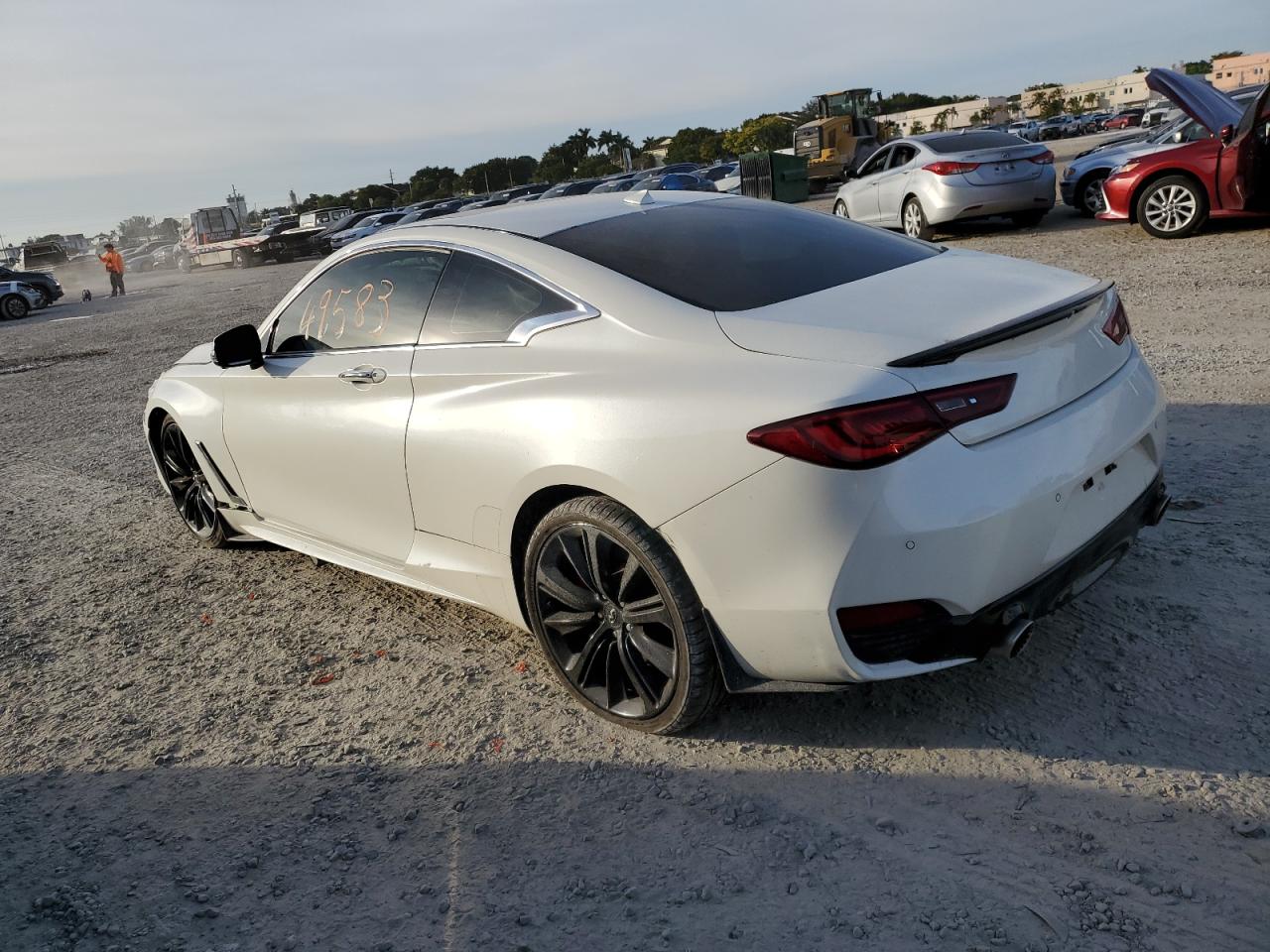 2018 Infiniti Q60 Red Sport 400 vin: JN1FV7EL6JM631436