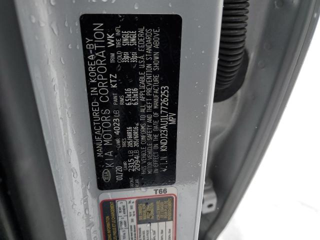 2020 Kia Soul Lx VIN: KNDJ23AU1L7726253 Lot: 39154244