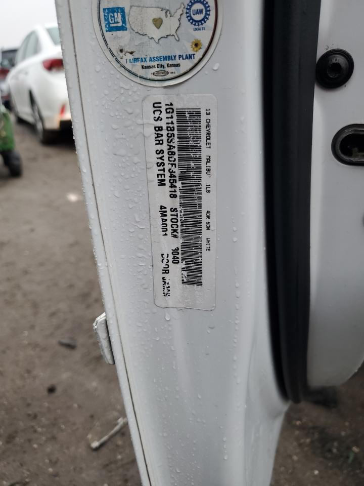 1G11B5SA8DF345418 2013 Chevrolet Malibu Ls