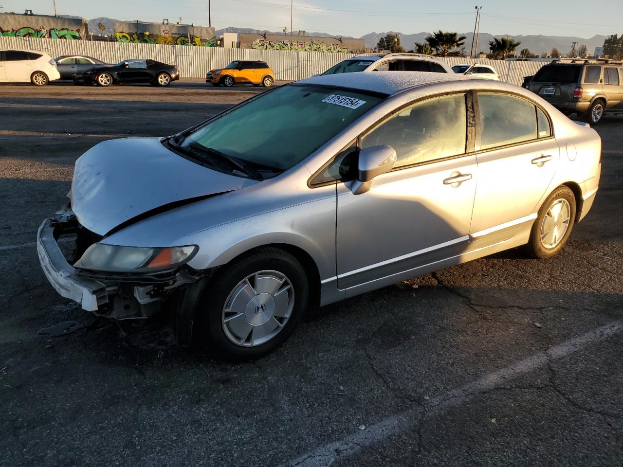 Lot #3029590081 2006 HONDA CIVIC HYBR