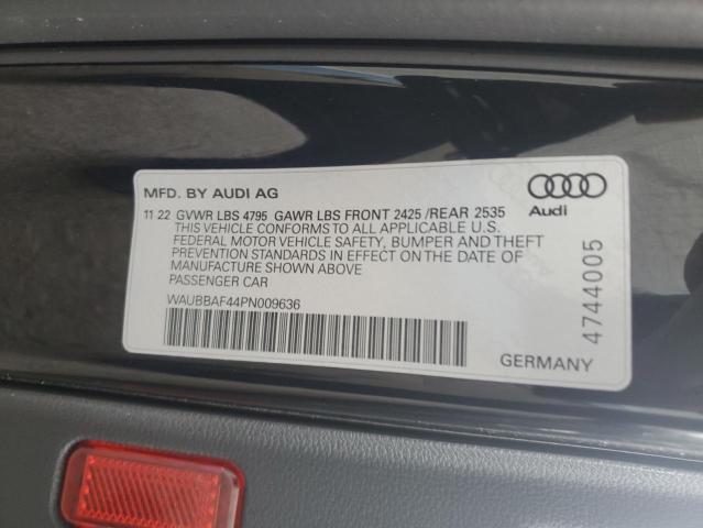 WAUBBAF44PN009636 2023 AUDI A4, photo no. 12