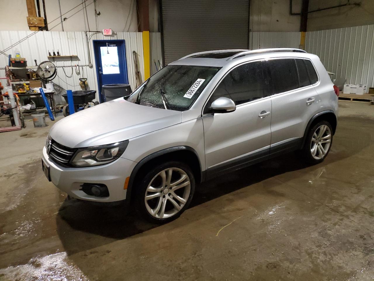 WVGBV7AX5CW595195 2012 Volkswagen Tiguan S