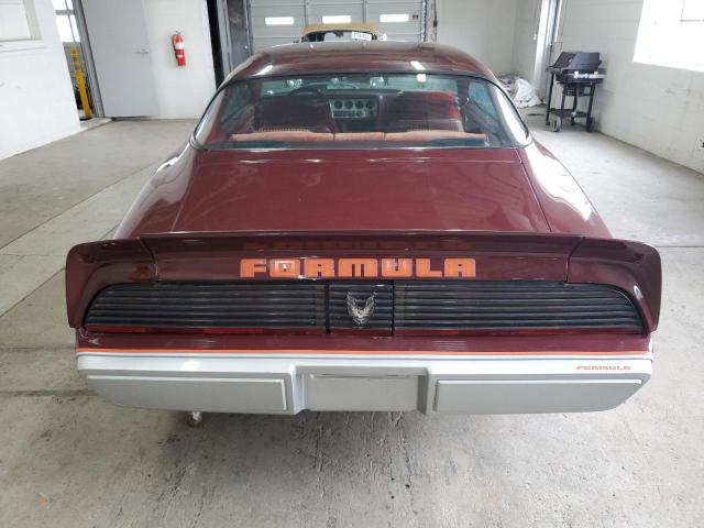 1981 Pontiac Firebird Formula VIN: 1G2AV87T0BN121268 Lot: 40137664