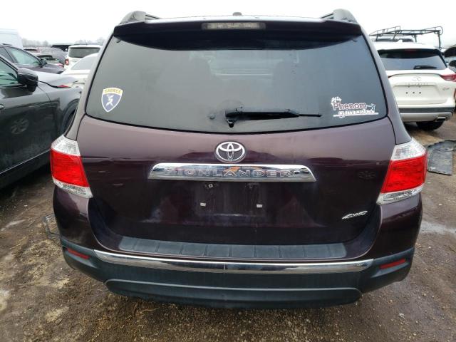 VIN 5TDBK3EH9DS225426 2013 Toyota Highlander, Base no.6