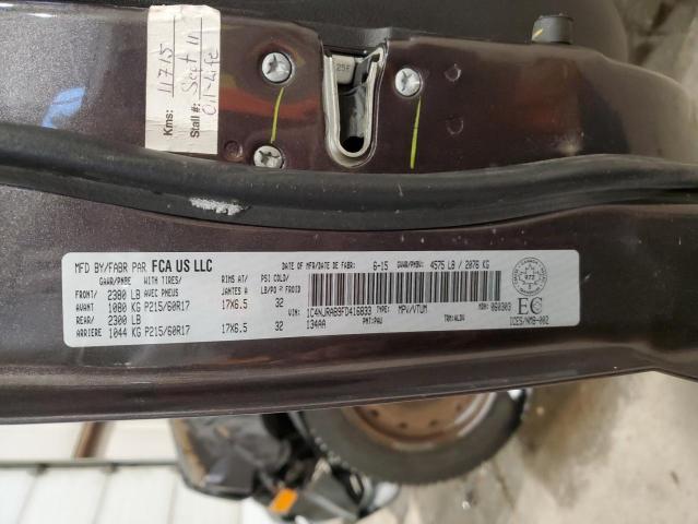2015 JEEP PATRIOT 1C4NJRAB9FD416833
