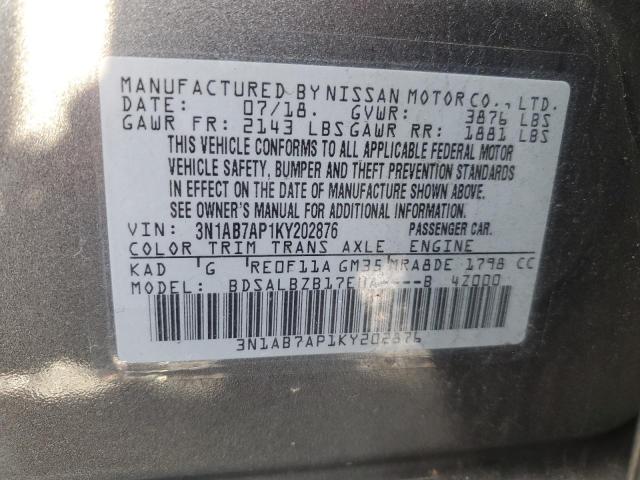 VIN 5TDJK3DC7ES075870 2014 Toyota Sienna, Le 7 Pass... no.12