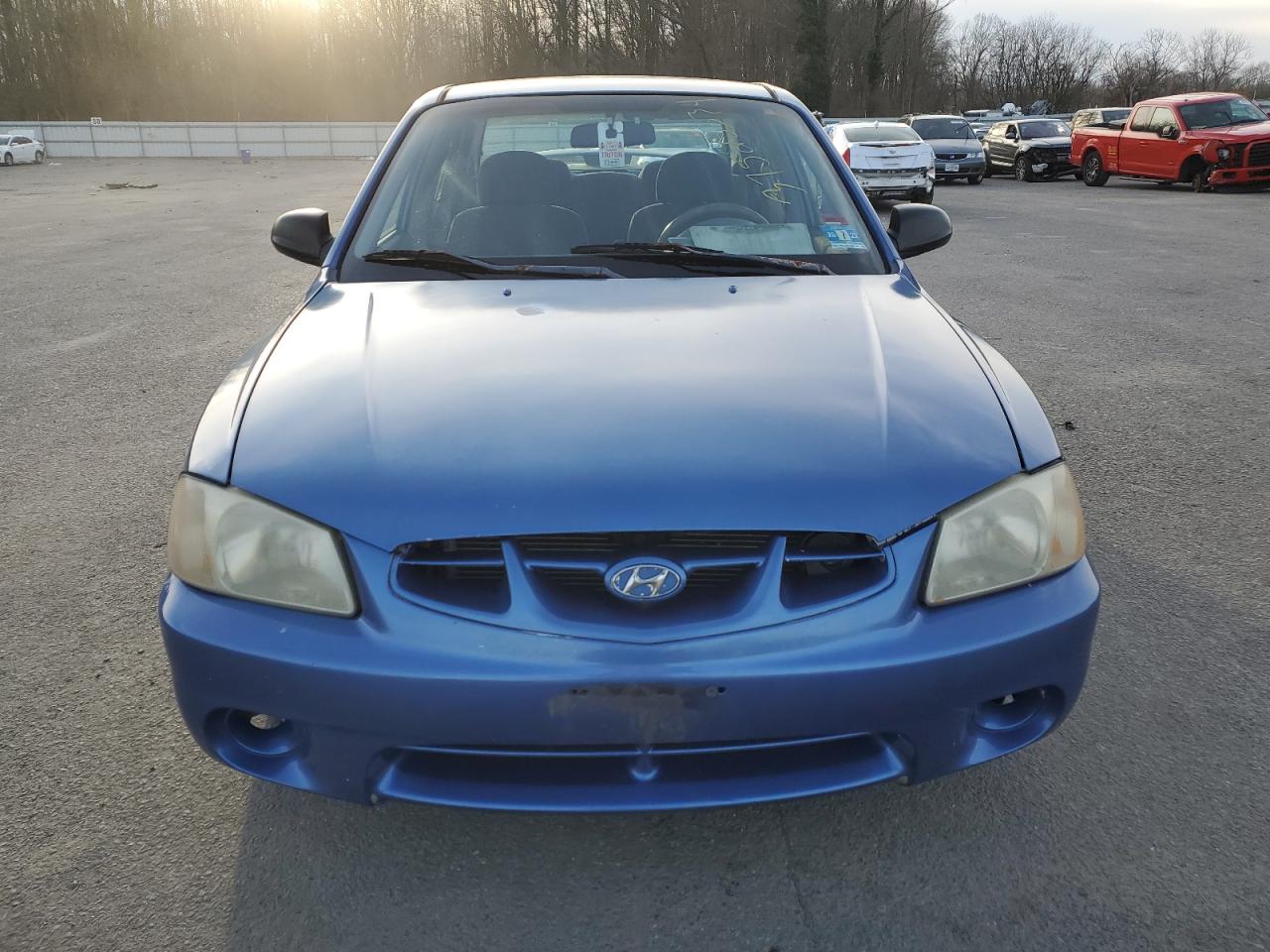 Lot #2887755744 2001 HYUNDAI ACCENT GL