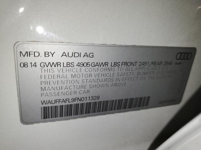 VIN WAUFFAFL9FN011328 2015 Audi A4, Premium Plus no.12