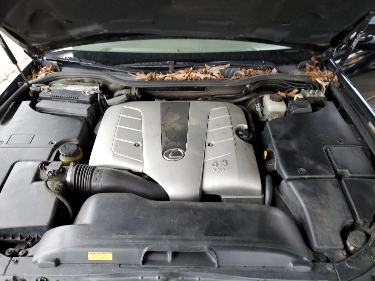 jthbn30f810049835 JTHBN30F810049835 2001 Lexus Ls 430