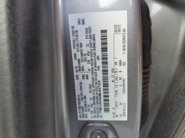 1FMCU0H60MUA57335 2021 FORD ESCAPE - Image 13