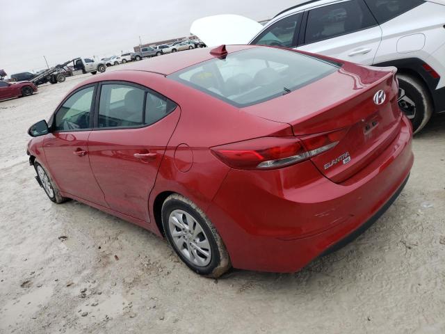 2017 HYUNDAI ELANTRA SE 5NPD74LF3HH092417