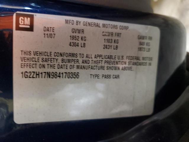 VIN 1G1ZD5ST7MF006955 2008 PONTIAC G6 no.12